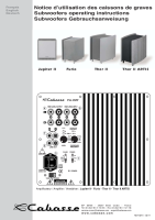 Cabasse FURIO - Owners Manual